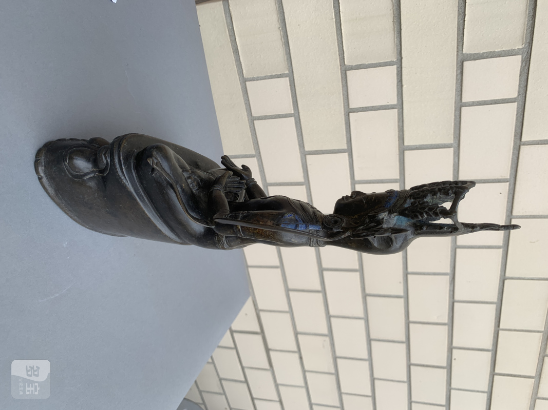 A BRONZE FIGURE OF RATNASAMBHAVA - 图7
